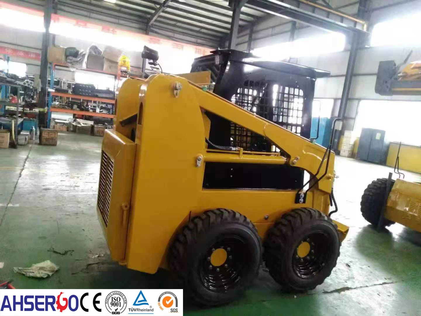 0.5ton 0.25m3 Jc35 with CE Skid Steer Loader for Sale