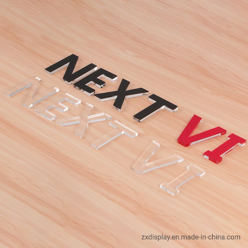 Laser Cutting Acrylic Font Customized Plastic Advertising Letter