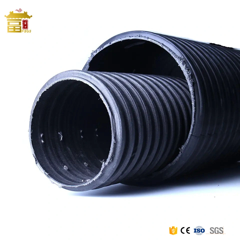 Tunnel Highway Landscaping HDPE Perforated Corrugated Drain Pipe