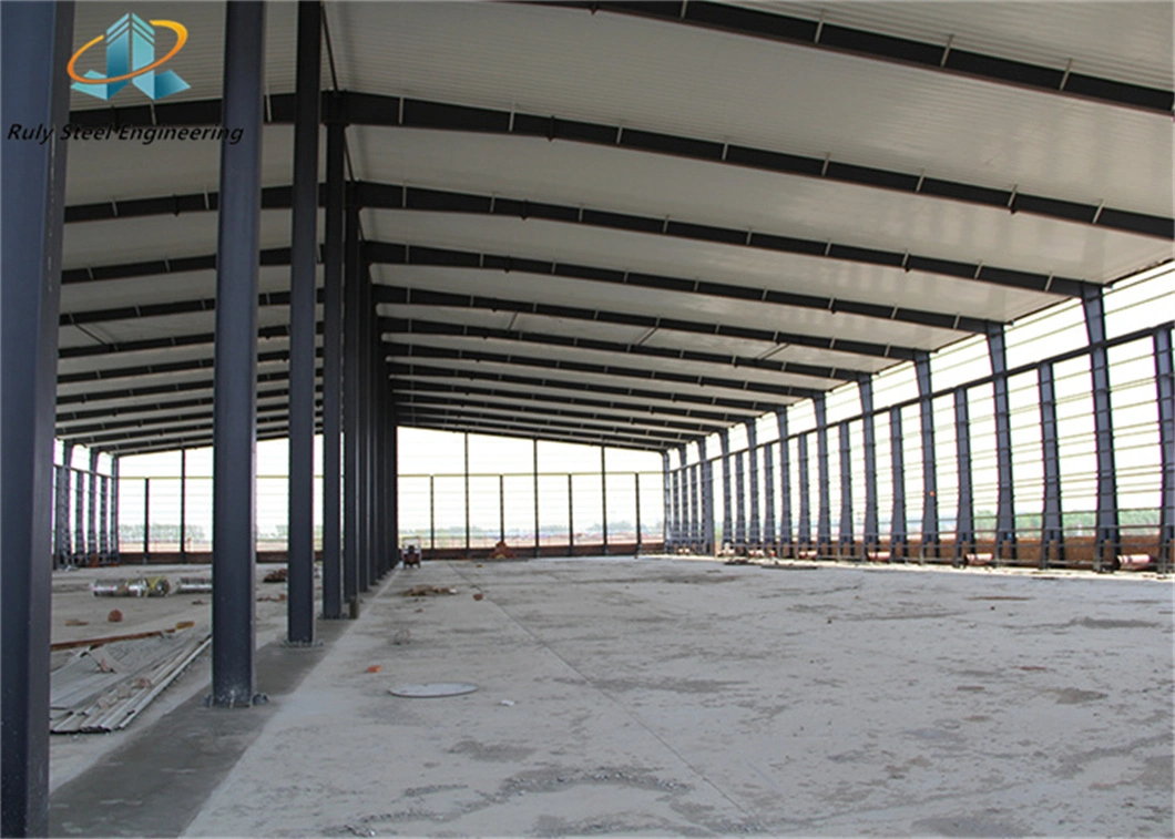 Galvanized Prefabricated Food Processing Plant Structural Steel Buildings