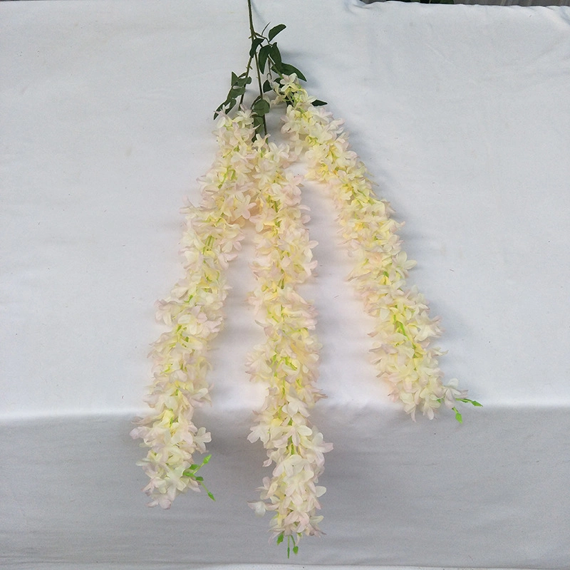 Wholesale/Supplier Orchid String Wisteria Vine Ratta Hanging Garland Silk Flowers