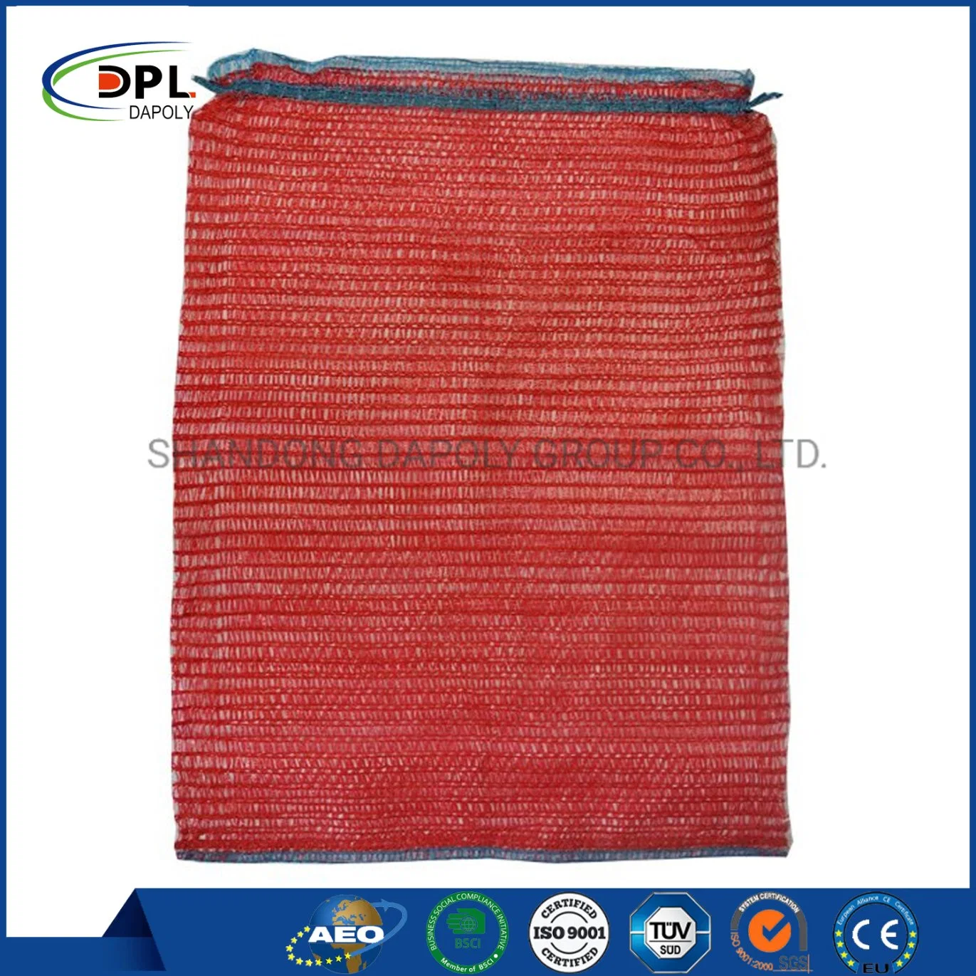 PP Potatoes Woven Mesh Net Packing Bag 50kg for Packing Onions