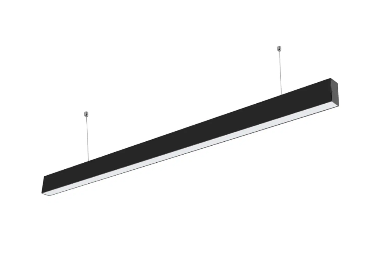 Suspended Professional 30W or 60W Aluminum LED Profile Linear Lighting