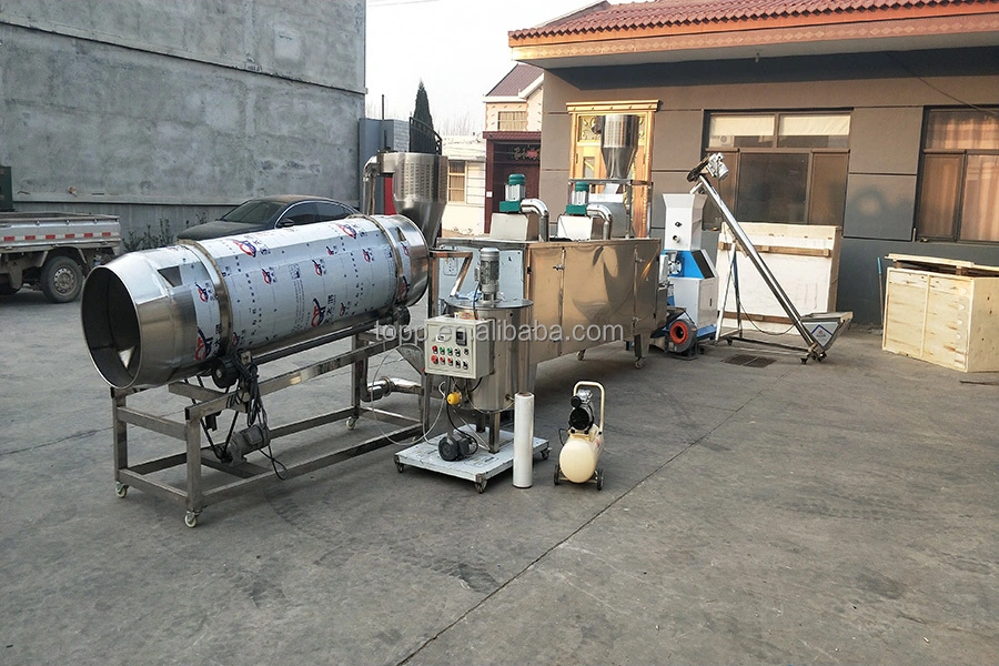 Poultry Feed Pellet Making Floating Fish Feed Mixer Production Line