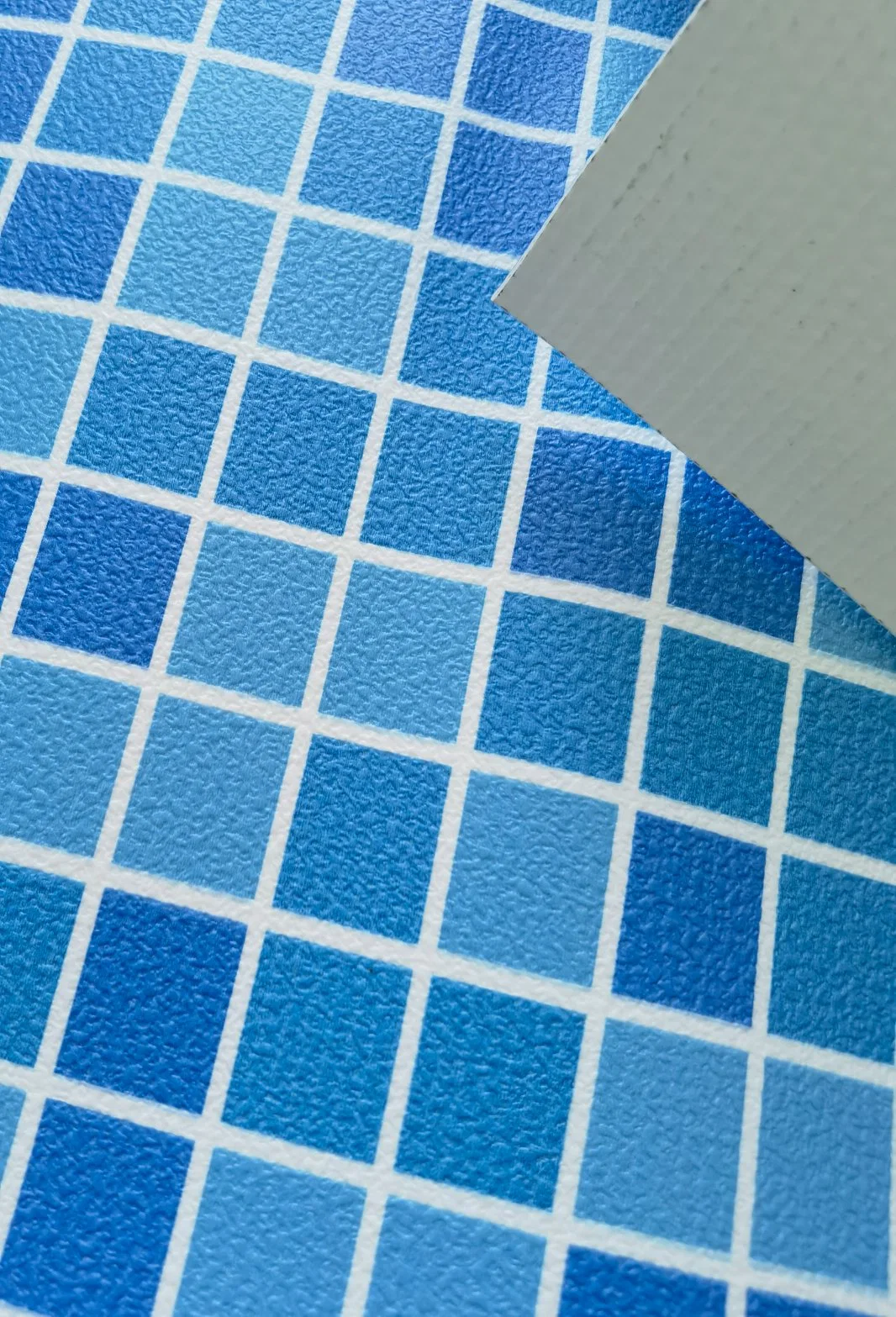 Mosaic Style Pool Swimming Cover UV-Treated PVC Tarpaulin Fabric Pool Cover