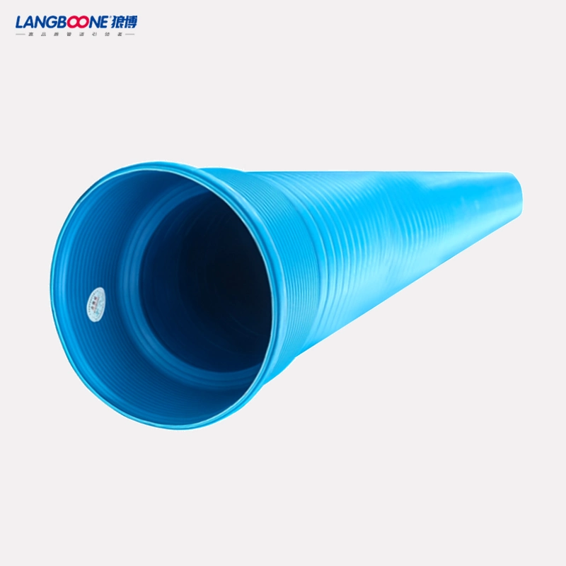 DN1100 Sn10 Double-Wall Corrugated HDPE Pipe with Twining Hollow for Reclaimed Water