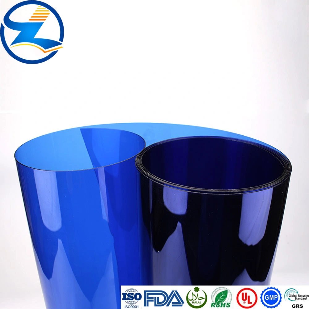 Environmental Friendly Pet Plastic Billboard Sheet Blue Film