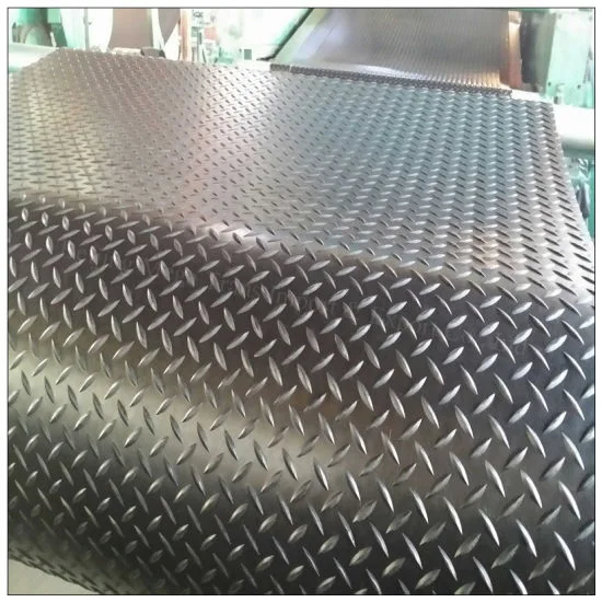 Manufacturer Wholesale High Elastic Coin/Diamond/Checker/Wide Ribbed/Fine Ribbed Rubber Sheet