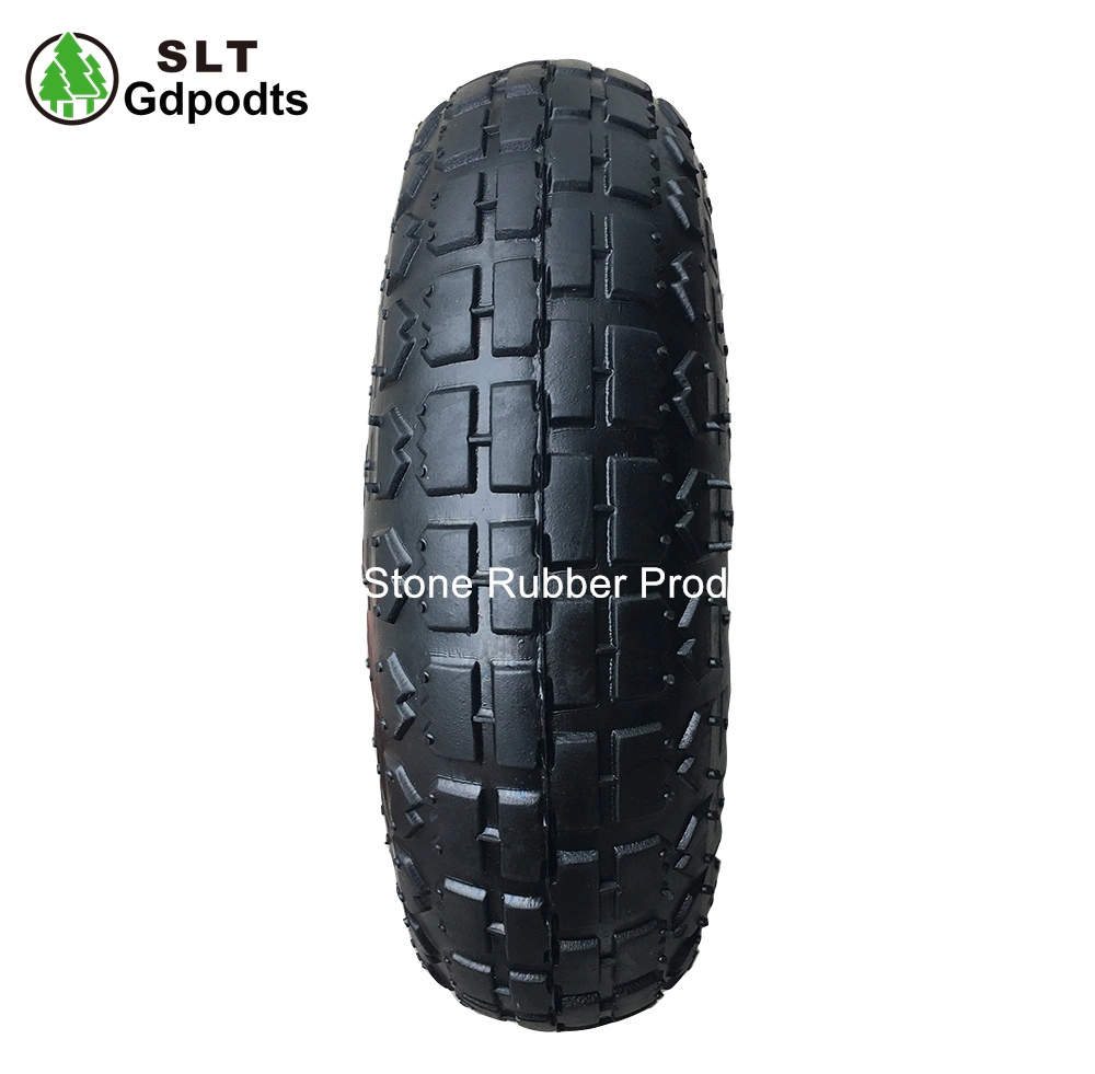 3.50-4 Rubber Wheel Tyre and Tube for Garden Cart and Tool Cart