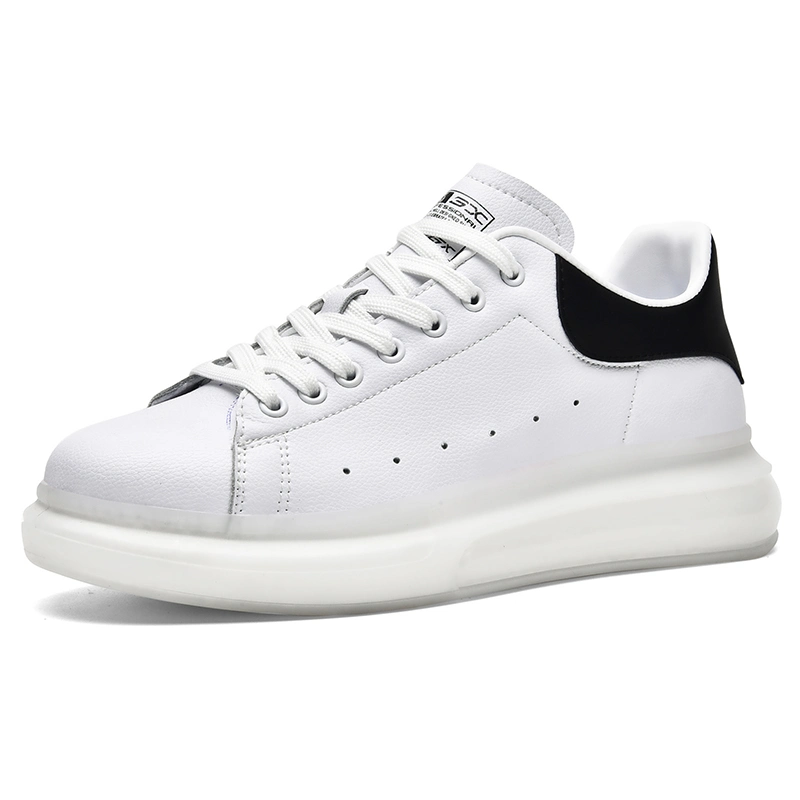 Air Cushion Primary Color Couple Small White Shoes Ins Men and Women Shoes