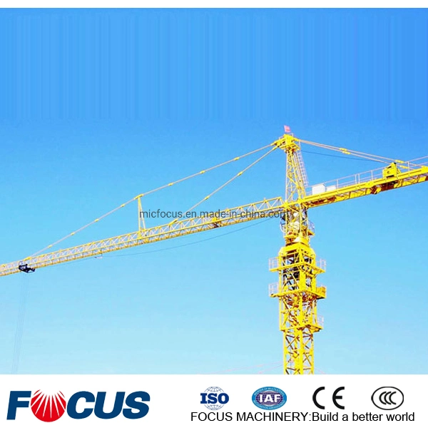 Self Erecting 3/4/6/8/10 Tons Tip Load Topless Tower Crane Price in Bangladesh