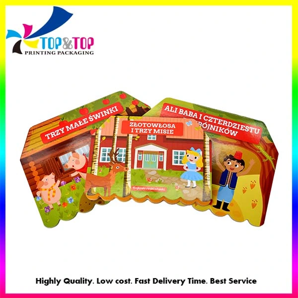 Hot Sale Customized Size Hard Cover 3D Children Pop-up Board Book Printing Service