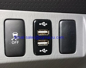 2.1A USB doble toma de corriente para Smart Phone PDA iPad iPhone cargador para Toyota Vigo