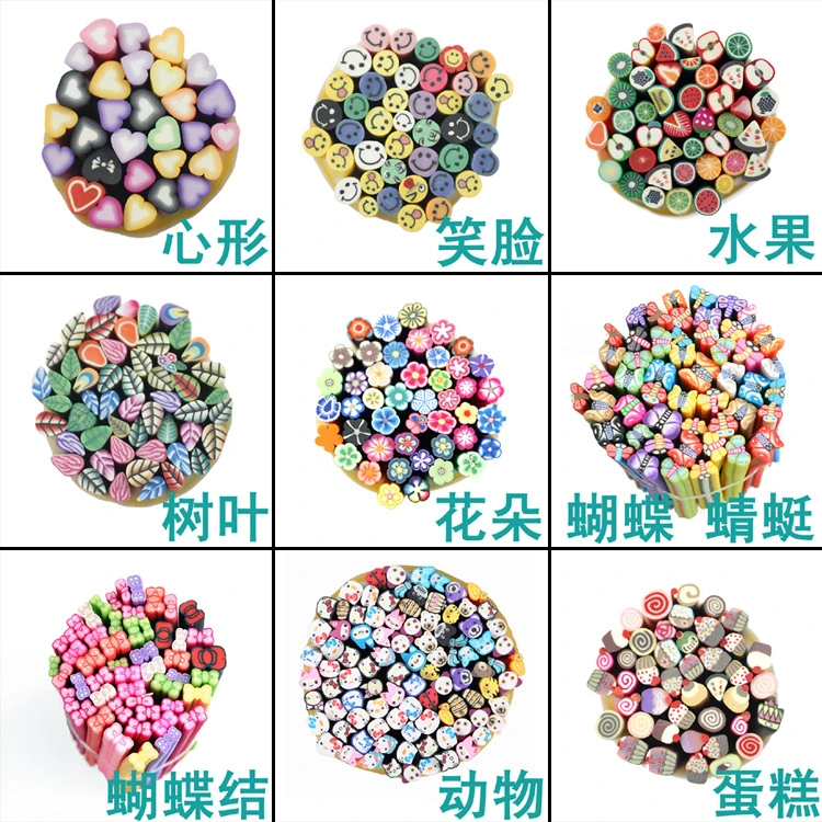 Nail Art Charmes de fruits pour Slime Charms Accessoires Décoration bricolage moelleux outre dans un mucus jouets Slime remplissage sable