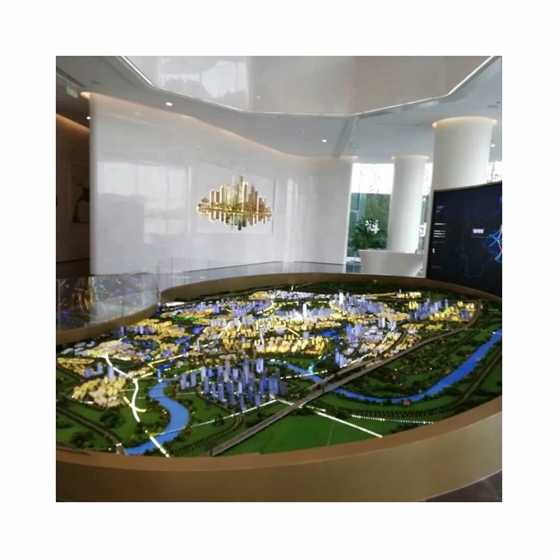 Professional Architectural Scale Model 3D Building Modeling Construction Model Making