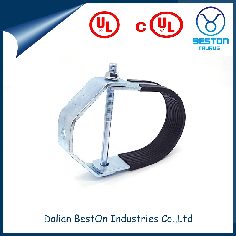 Dalian Beston Standard Clevis Pipe Hanger Wholesale Electro Zinc Plated Finished Steel Galvanized Clevis Hanger China 1.26 Weight Clevis Hanger Supplier