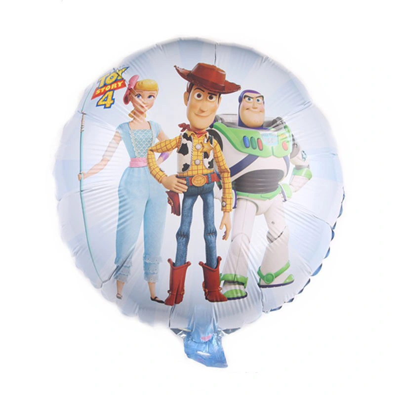 Toy Story 4 Products Cartoon Figures Figura Woody Buzz Light Year Inflatable Foil Helium Balloons for Party Supplies