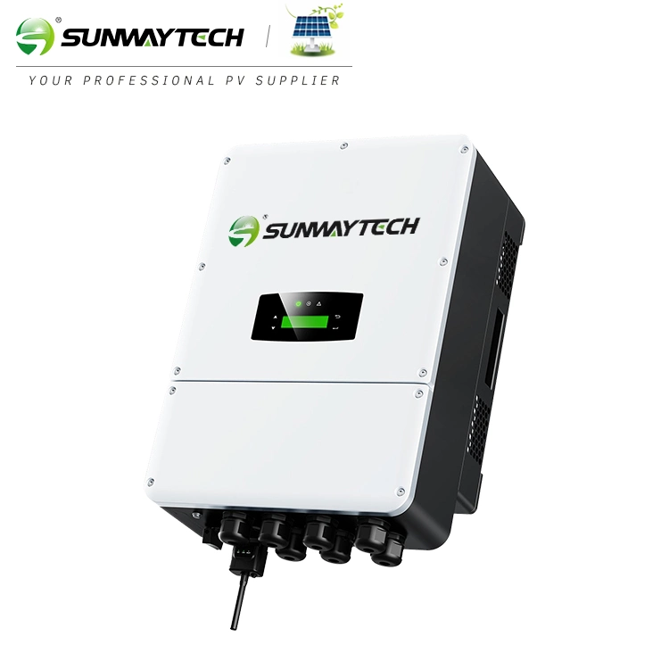 Sunway Kit de panneau d'énergie solaire complète 5kw 6 kw 10kw Système solaire hybride