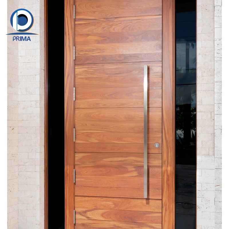 A primera puerta de entrada de madera Puertas de madera insonorizadas de último diseño de puerta interior de diseño moderno