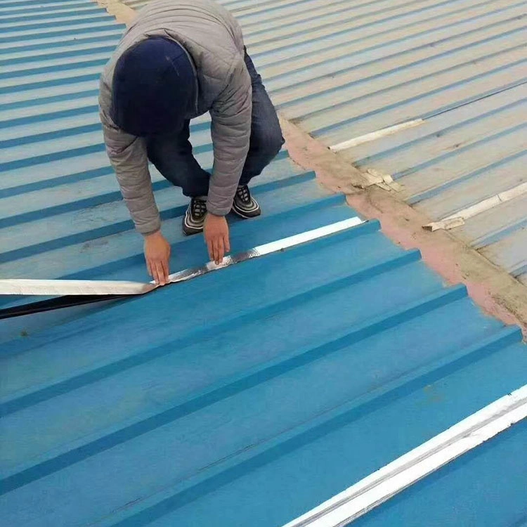 Membrana impermeable de caucho EPDM autoadhesiva blanco