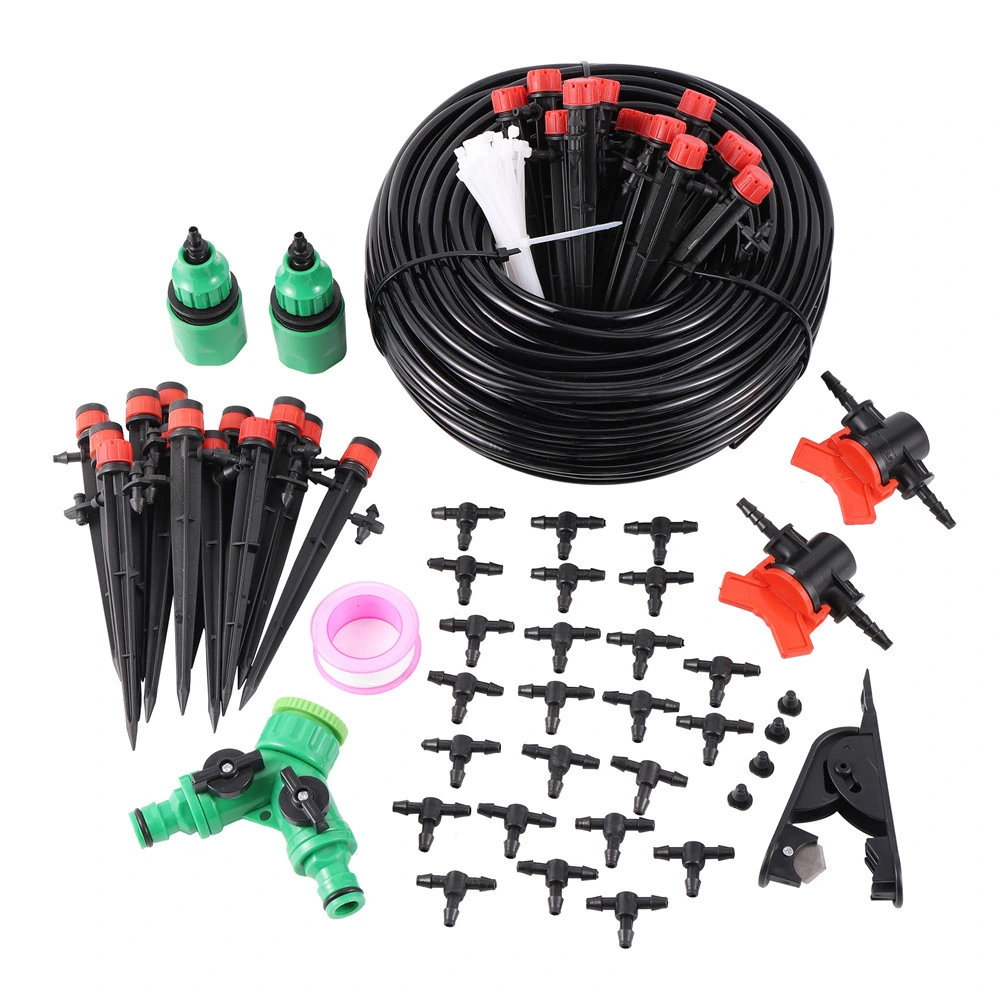 Adjustable Garden Watering System 10 15 20 25m Self Automatic Drip Irrigation Kit for Farms