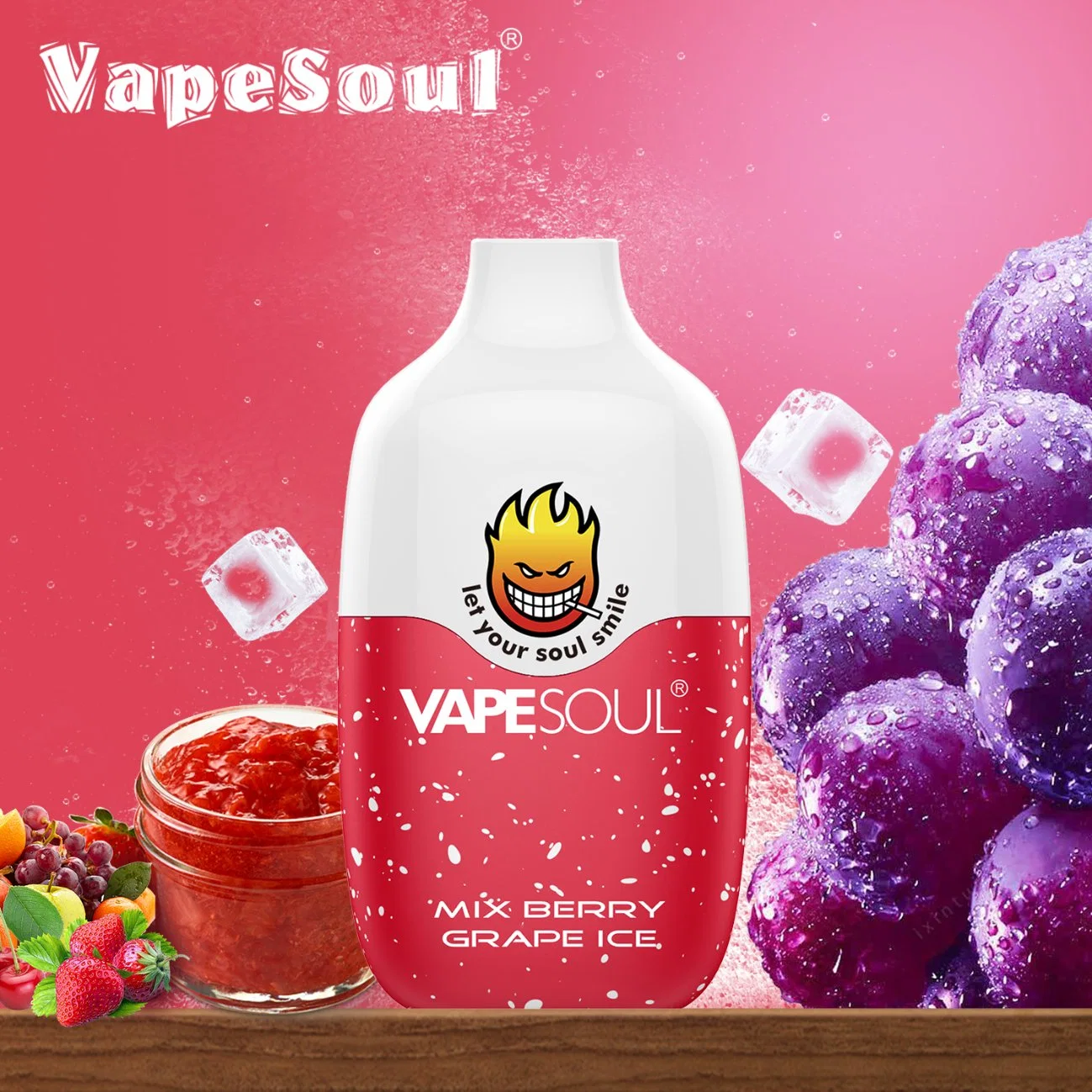 Vapesoul Mesh Plus Desechable Vape Electronic Cigarettes Vape Atomizer Rechargeable Ceramic Vape Pen