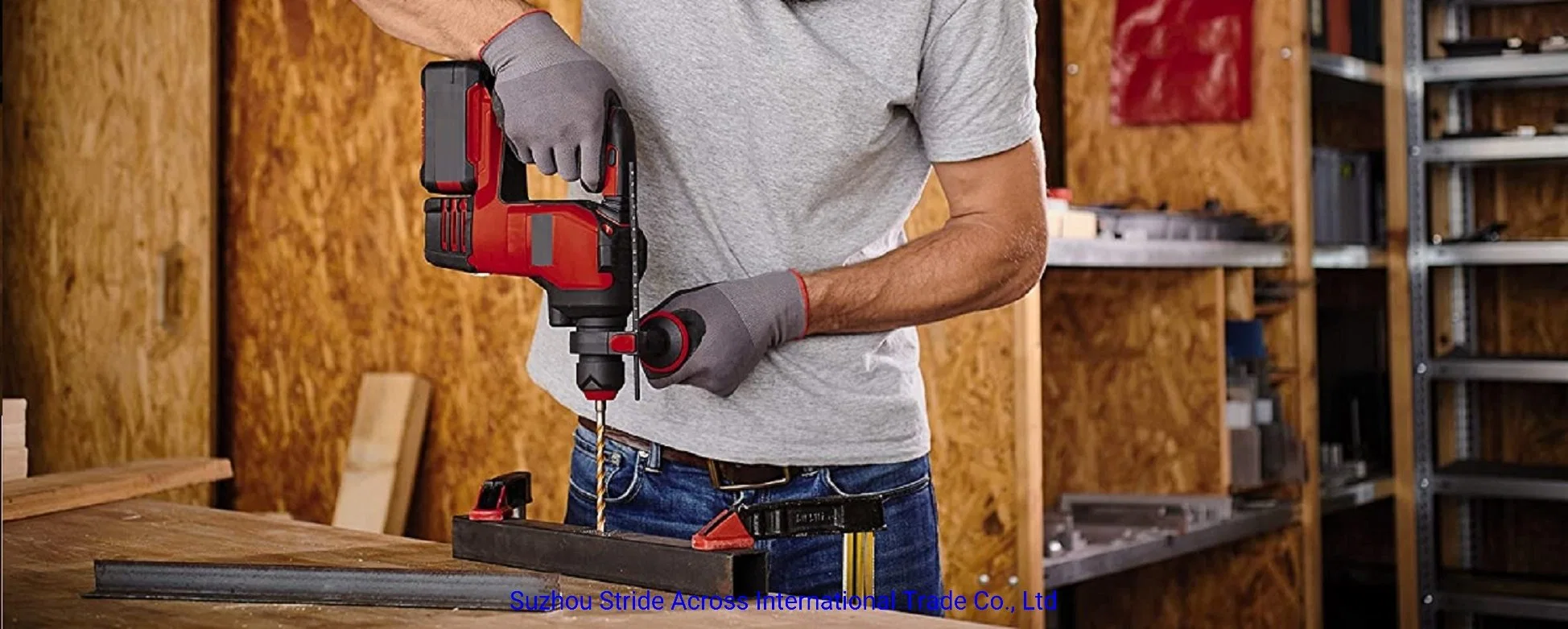 18V Super Powerful Lithium-Ion Battery Cordless Rotary Hammer