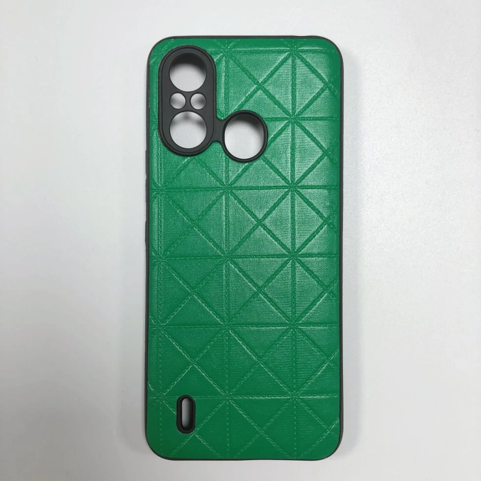 Funda de cuero de la fábrica de teléfonos móviles mayoristas caso tecno pop6 Vaya Pop5 Cubierta posterior