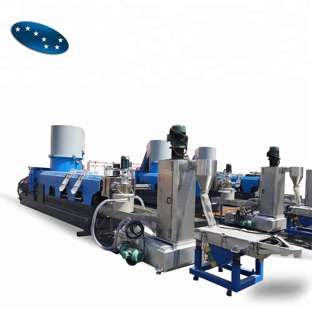 PE PP Film Pelletizing Recycling Machine with Ce/ISO Certification