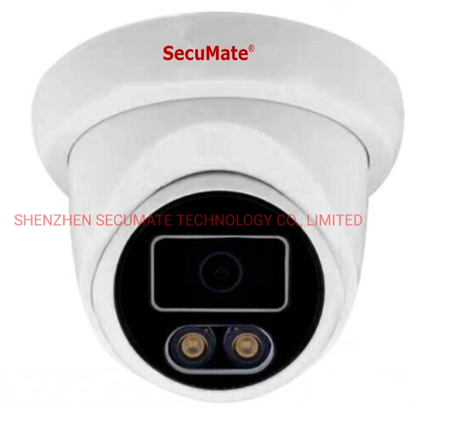 Secumate H. 265 IP Camera Poe 2MP/3MP/5MP (Sony IMX335) Metal Turret Dome Camera IP Outdoor Indoor Vandalproof IP CCTV Camera