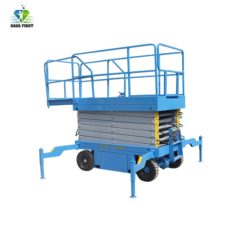 4-18m Mobile Electric Scissor Lift Platform Lifting Tools