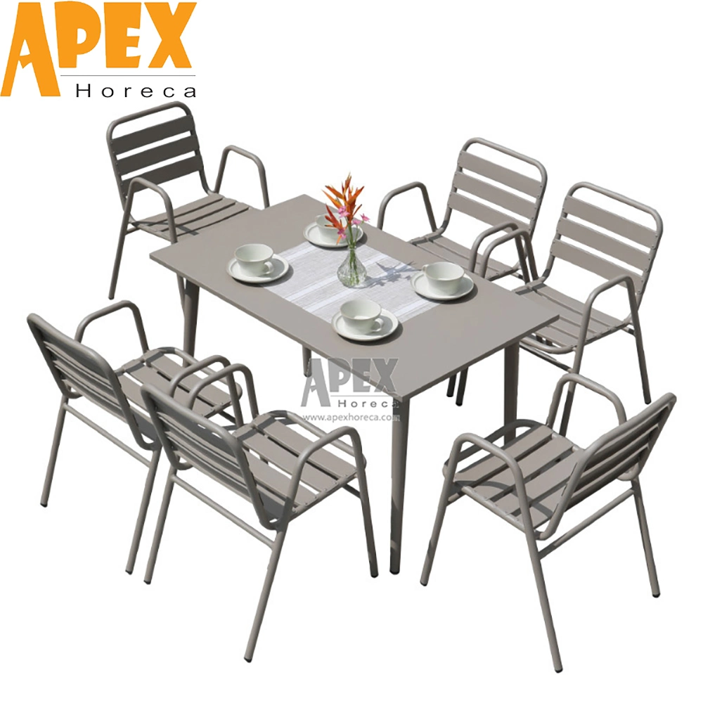 Factory Supplier Wholesale/Supplier Outdoor Garden Furniture Aluminum Portable Back Chair