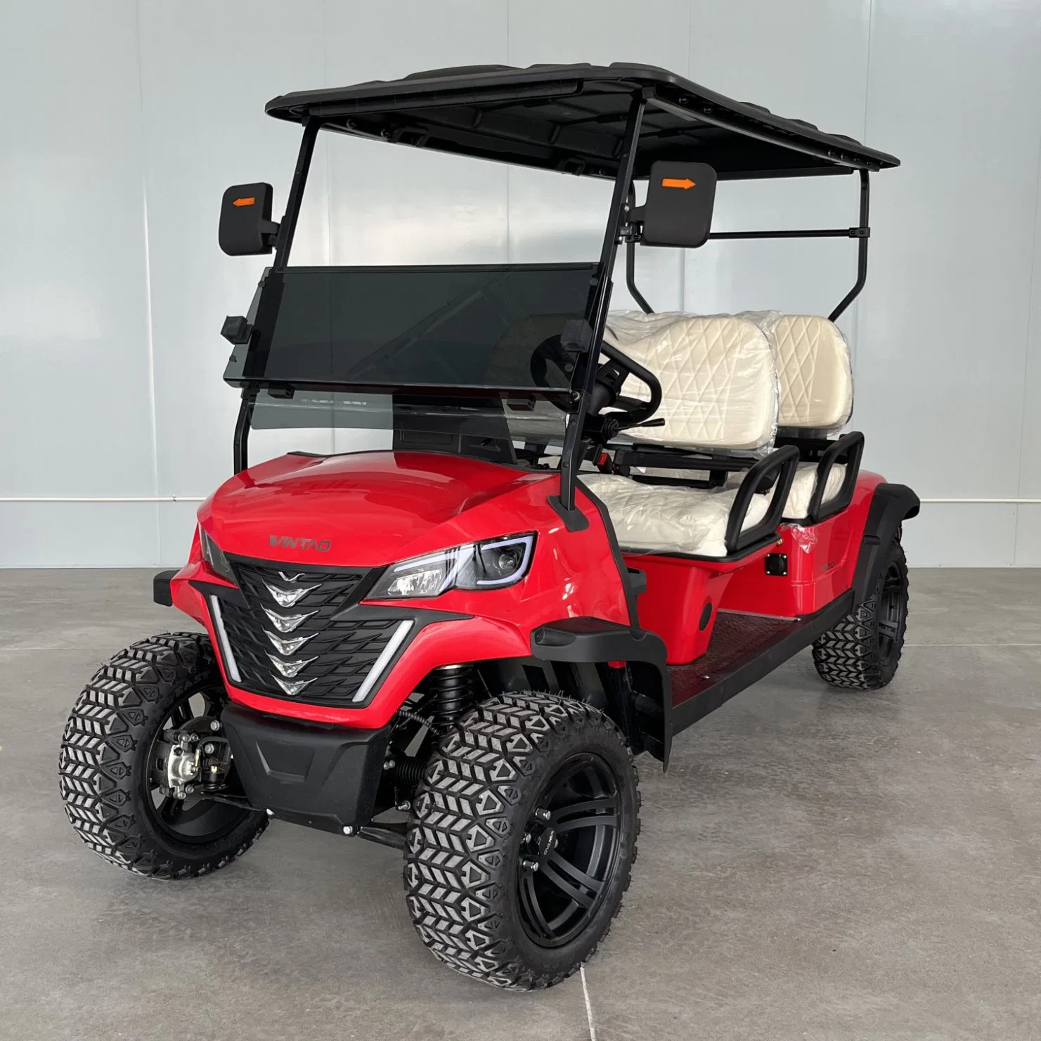 Wintao Последние модели 4 мест Golf Cart Электрический Golf Car