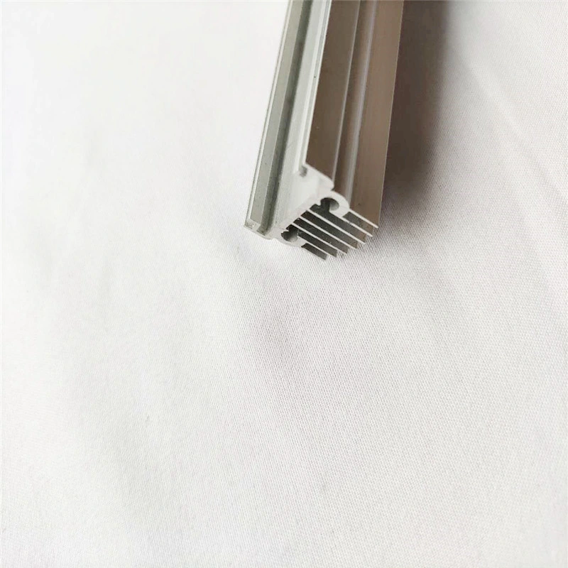 6063 T5 Sivery LED Heatsink Aluminum Profiles