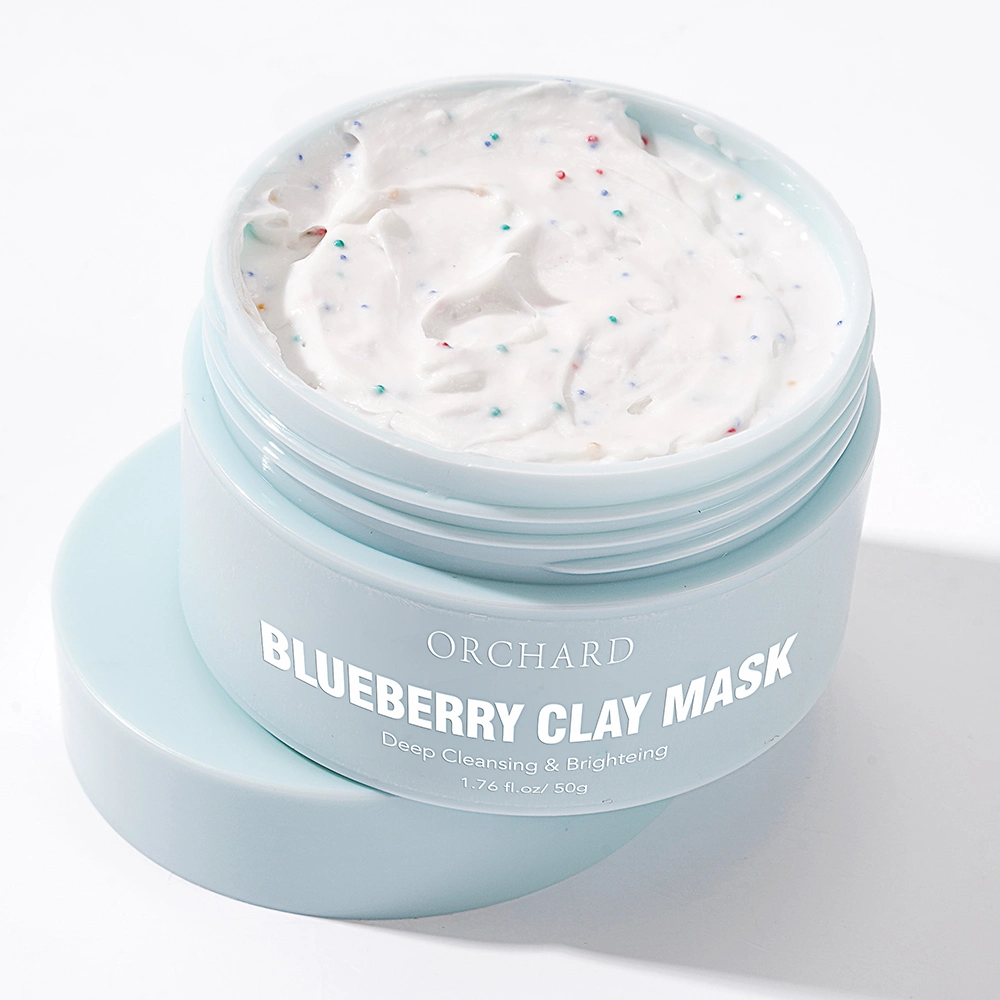 Whitening Exfoliating Moisturizing Clay Facial Mask for Skin Care