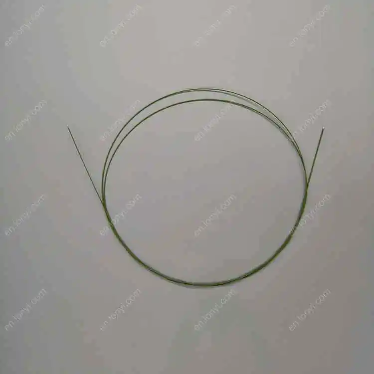 Disposable Medical PTFE Coated Nitinol Guidewire with Ureteral Stent