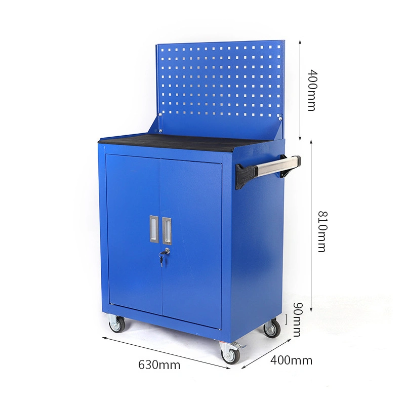 Mobile Car Repair Tool Cabinet with Metal Drawers OEM Tool Cart Car Fabricate Hardware Tool Cabinet Multifunctional Mobile Toolbox