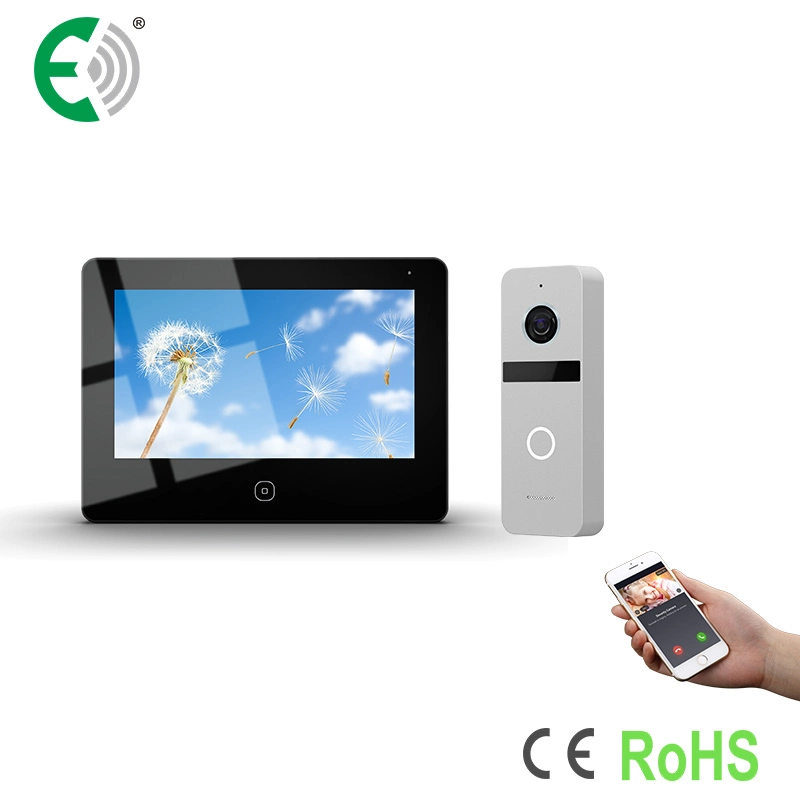 7" UTP/IP WiFi Video Doorphone Kit Intercom System