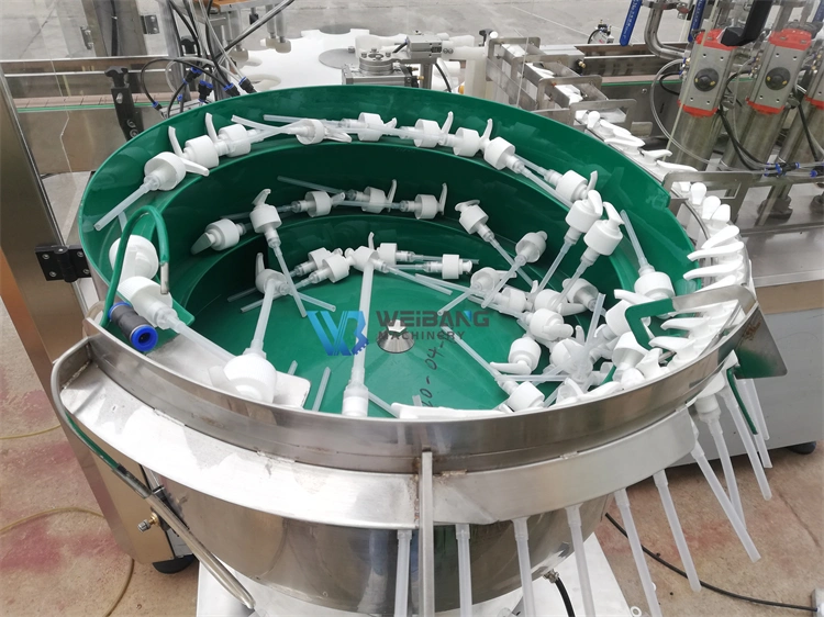 Lavado de manos jabón líquido detergente desinfectante para lavandería Bottle Filling Capping Máquina