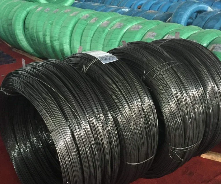 Factory Direct Sale High Tensile 16 Gauge Soft Black Annealed Binding Wire Tie Wire for Construction