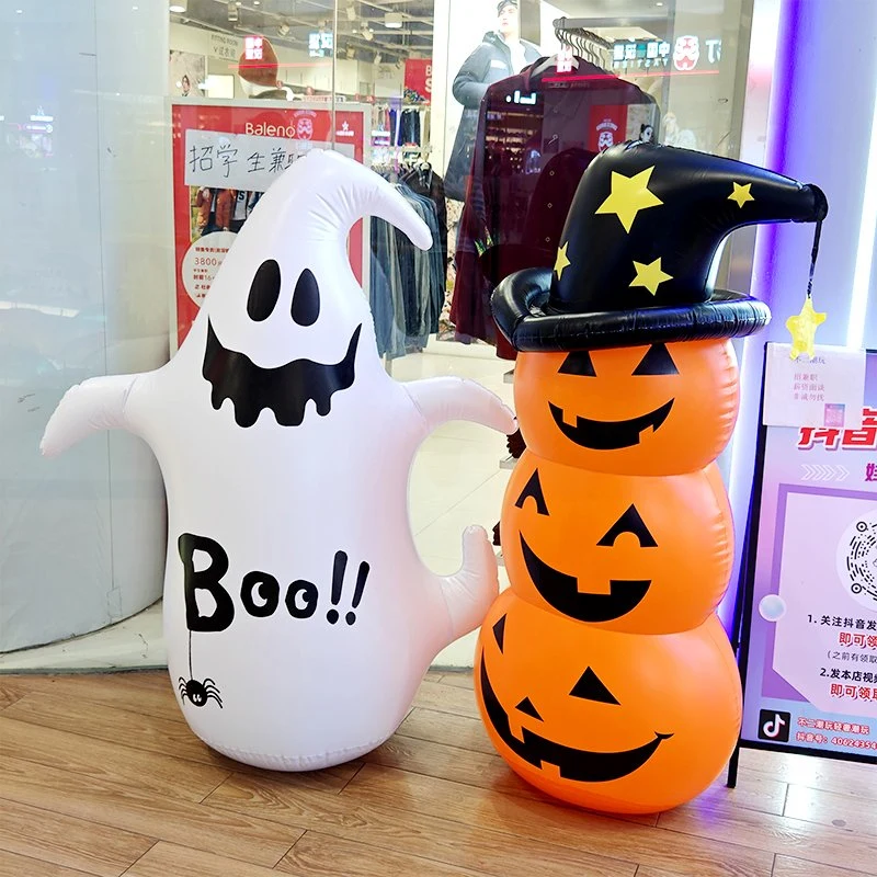 Halloween Inflatables Ghost para decorações de Halloween Interior Outdoor sop up Decorações de jarda