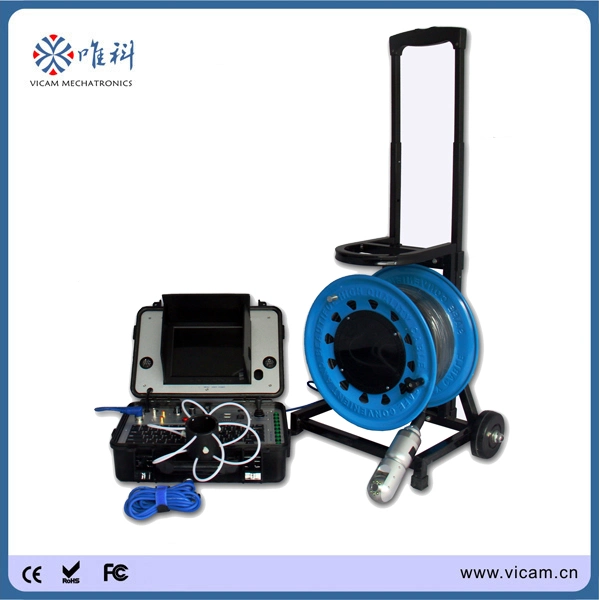 50mm Pan Tilt Rotatable Underwater Video Water Well Inspection Camera