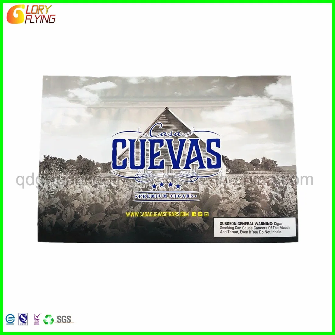 3,5G/5g Bolsas de Embalaje de Mylar de California/Flower Food Printing Bolsa de plástico/a prueba de olores Bolsa con embalaje para cigarros estilo cierre de cremallera/Slider a prueba de niños