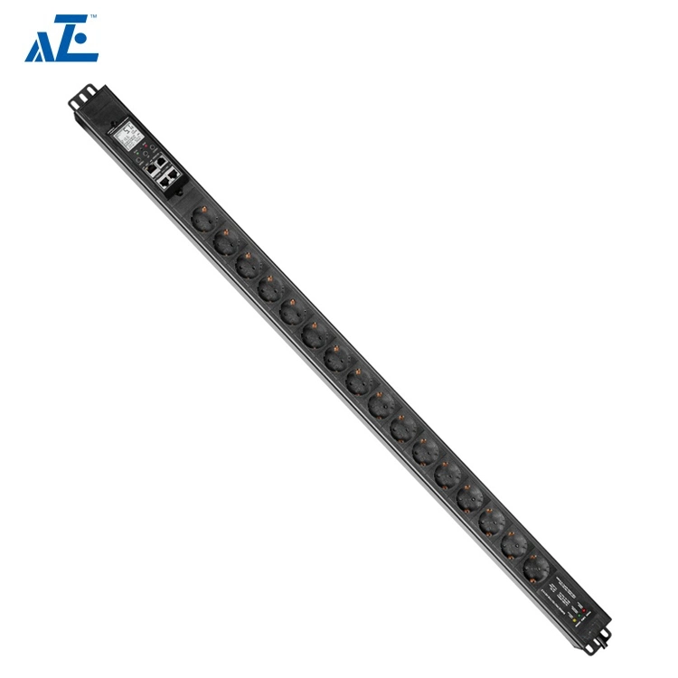 0u Vertical Intelligent Rack PDU 1 Phase Input Metered, 32A, (16) Germany Outlet