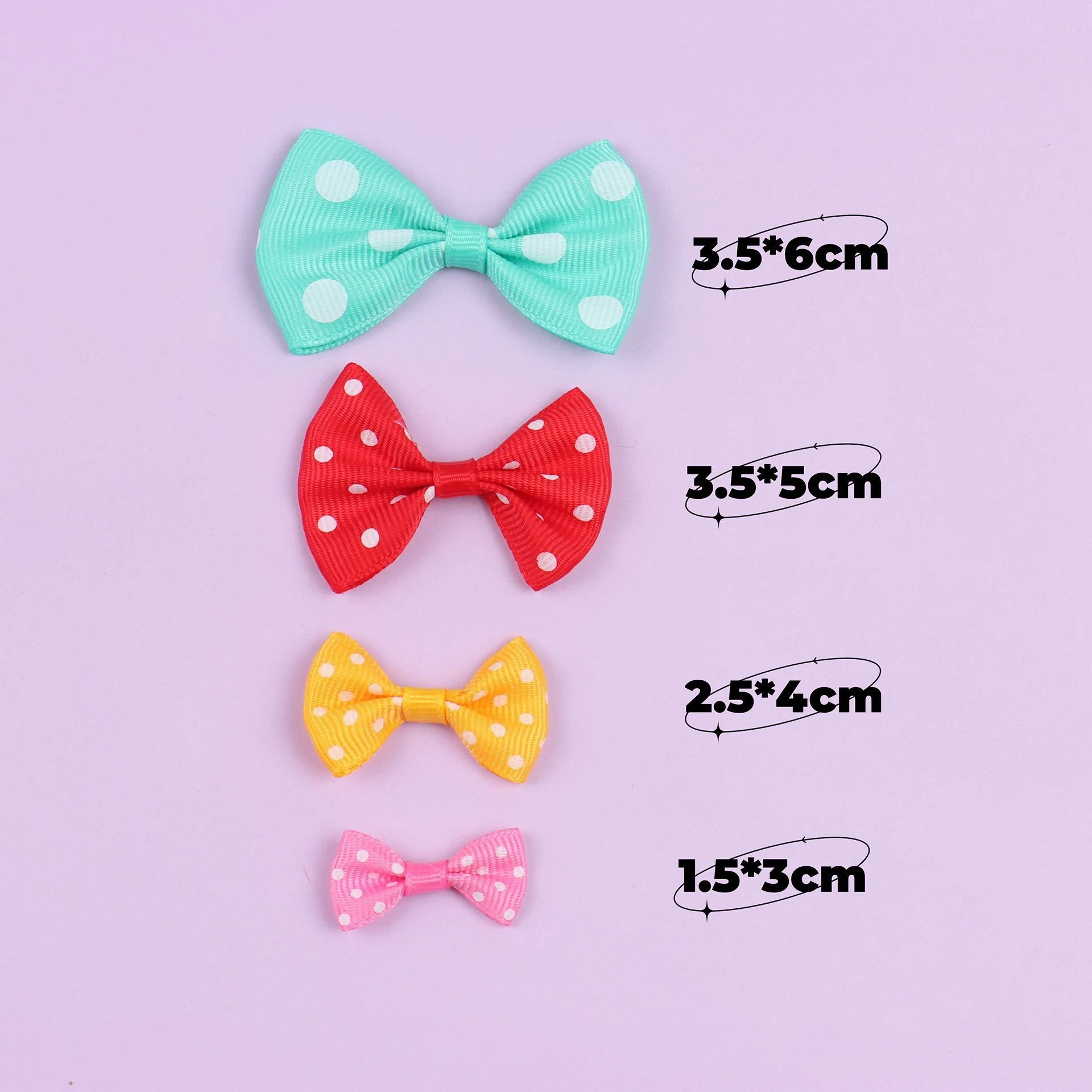 Decoration Polyester Ribbon Bows Wholesale/Supplier Women Apparel Custom Baby Hair Ribbon Bows