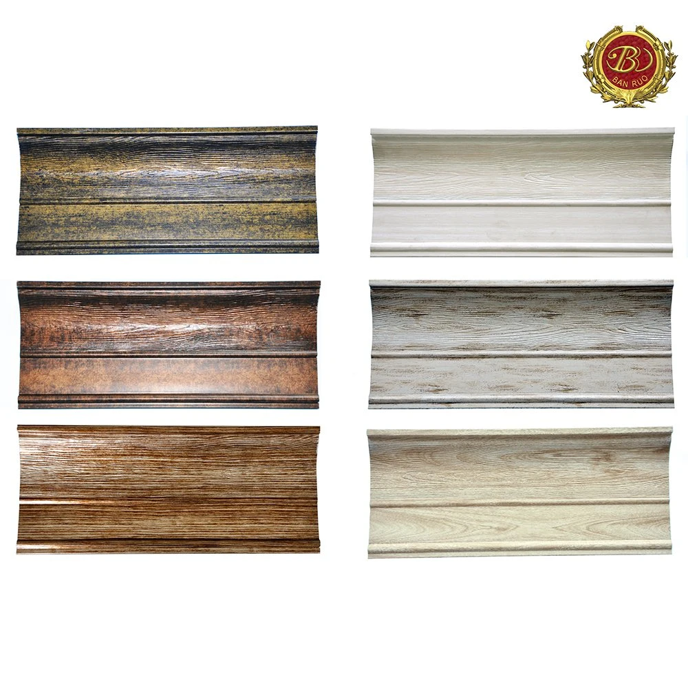 Banruo Low Price Custom PS Crown Moulding Interior Window Moulding