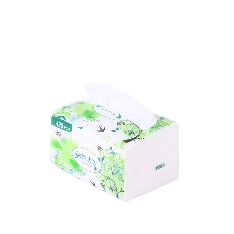 Custom Soft Pack Facial Tissue Paper 2ply 3ply Tissue Paper Products