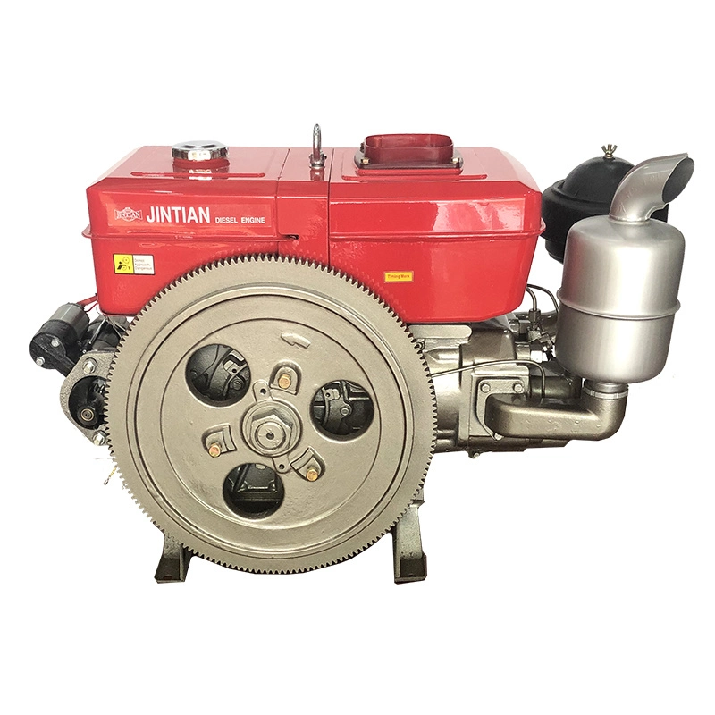 One Cylinder 2200rpm 20HP Diesel Engine for Small Tractor