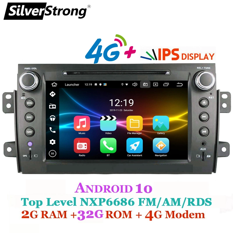 Autoradio Android Auto pour Suzuki Sx4 2006-2013 Carplay 4G Car Multimedia GPS 2DIN