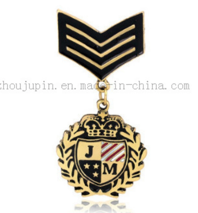 Custom Classical Costume Lapel Enamel Emblem Pin Badge